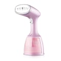 Miniatyrbillede 1 af 4: Tøjdamper, 1500W Bærbar Tøjdamper med 350 ml Dampstrygejern, Håndholdt Tøjdamper, Vertikal Tøjdamper til Hjemmerejser (Pink)