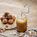 Miniatyrbillede 3 af 5: Peanutbutter Rører og Skraber, Rustfrit Stål, til 350-850g Glas Velegnet til Blanding af Forskellige Peanutbutter & Marmelade