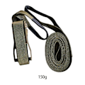 Pikkukuva 4 / 5: 36FT Slackline-setti koukulla ja räikkäkiristimellä tasapainoharjoitteluun Army Green