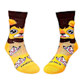 Miniatyrbild 2 av 5: Happy Lion Sock (3-7 år) från Sock Panda Multicolor Small (Age 3-5)