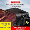 Miniatyrbillede 3 af 5: Bilvarmer Defroster Varmer 12v 120w/24v 200w Bærbar Forrude Ventilator
