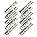 Miniatyrbillede 2 af 5: 10 stk. 8-bit WS2812 5050 RGB LED med indbygget fuldfarve-drevet udviklingskort