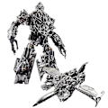Miniatyrbillede 1 af 4: Megatron Tw-1023 Deformeret Bil Robot Legetøj Bærbar Deformations Bilmodel Børnelegetøj Legering Deformations Legetøj Gave til Børn