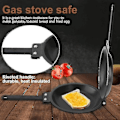 Miniatyrbillede 3 af 4: Dobbeltsidig Stegepande Non-stick Keramisk Vendbar Stegepande Pandekage Maker Husholdning Køkken