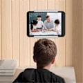 Miniatyrbild 4 av 5: Tablet Väggfäste Fast Med Lim Eller Skruv Självhäftande Tabletthållare För //e-läsare Vit
