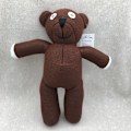 Pikkukuva 1 / 4: 35 cm Mr. Bean -nukkela, Mr. Beanin karhu, Mr. Bean -karhu, piirretty joulupehmolelu