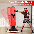 Miniatyrbillede 2 af 5: Punching Bag til børn. Oppustelig boksesæk. Boksesæt til børnetræning. Øjeblikkelig rebound
