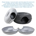 Pikkukuva 4 / 10: Cat Nest Cat Tunnel Donitsi TUMMANHARMAA Dark grey