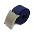 Pikkukuva 1 / 5: Canvas-vyö, helppo avata, unisex, kangasvyö ulkoiluun Blue