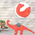 Miniatyrbillede 4 af 5: Dinosaur Dyre Blomsterpotte Kaktus Sukkulent Have Vase Dekoration Orange T-YUHAO