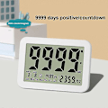 Miniatyrbilde 3 av 5: Elektronisk nedtellingstimer med stor skjerm, digital nedtelling 9999-dagers timer