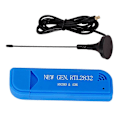 Miniatyrbillede 4 af 5: 25 MHz -1760 MHz Modtager til SDR RTL2832U R828D A300U DAB FM