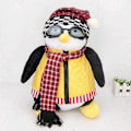 Miniatyrbillede 2 af 5: Pingvin Hugsy Plyslegetøj Venner Joeys Ven Hugsy Kram Plysdukke Rachel Blød 47CM