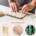 Pikkukuva 4 / 5: Bambu Sushi Matto 3 kpl, Sushi Rullaava Matto Bambu, Sushi Aloituspakkaus Aloittelijoille