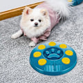 Miniatyrbild 2 av 4: Hundleksak Pussel Barnleksaker Hundskål Långsam Mat Leksak Interaktiva Leksaker Öka IQ Långsam Matare för Små Stora Dispensrar För Snabbt, Blå