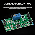 Miniatyrbild 4 av 5: 3 st Lm393 3.5-24v Spänningskomparatormodul med LED-indikator Hög nivåutgång Analog komparator