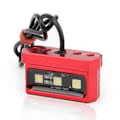 Miniatyrbillede 2 af 5: LED Motorcykel Nummerplade Lys Dekorativ Lampe Universal Aluminium Legering Baglygte Nummerplade Red