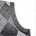 Miniatyrbilde 2 av 4: Yynuda Herre Cashmere Pullover Ullblanding Ermeløs Strikket V-halsgenser M Dark Grey