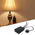 Miniatyrbilde 5 av 5: Ld-600s Innbygd 3-veis Finger Touch Dimmer På/av-bryter Us/eu
