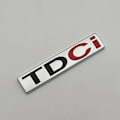 Pikkukuva 1 / 4: 3D Metallinen Tdci Logo Merkki Auton Etusäleikköön Takaluukun Tarra Ford Fcous Mondeo C Max Fusion Fiesta Tdci Tarra Lisätarvikkeet