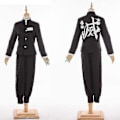 Miniatyrbilde 3 av 5: Demon Slayer Kimetsu No Yaiba Tanjirou Kamado Cosplay Kostyme Kimono Halloween Anime Uniform Sett For Voksne Barn SZZK 5 piece set 160