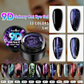 Miniatyrbild 3 av 5: Halvpermanent lack Multicolor Diy Resin 4 X 3 Cm Glitter Nagelkonst Gel
