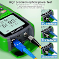 Miniatyrbillede 4 af 4: Mini Genopladelig Bærbar Fiberoptisk Kabeltester med RJ45 Netværkstestfunktion MC70-VFL 30KM Fiber