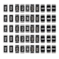 Pikkukuva 2 / 4: 50kpl Alloy Resistance 2512 Smd vastusnäytteitä, 10 lajia x 5kpl = 50kpl R001 R002 R005 R008 R010 R (haoyi-YUHAO