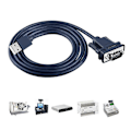 Miniatyrbillede 2 af 5: Usb til seriel Rs232-kabel Db9 han Rs232 til Usb-konverter Usb til seriel adapter 3m