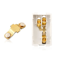 Miniatyrbilde 2 av 5: Multifunksjonell UK 13A Veggkontakt Trykknapp 2.1A Dobbel USB Ladeport Tre-hulls To-hulls Hjem