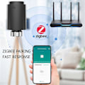 Miniatyrbillede 3 af 5: Tuya ZigBee Smart Radiatoraktuator TRV Programmerbar Termostatisk Radiatorventil App Fjernbetjent Tempera