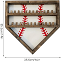 Pikkukuva 2 / 4: Mitalisormusnäyttelyteline Koristeellinen baseball-sormusmitali lahjapakkaus
