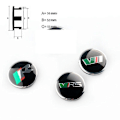 Miniatyrbilde 2 av 4: 4 stk. Styling 56mm 60mm Hjulkapsel Senter Caps Emblem Hjul Klistremerke Deksel For Octavia Fabia Vrs Yeti Tilbehør 60mm R