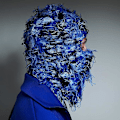 Miniatyrbild 2 av 4: Sliten Balaclava Skidmask Full Face Stickad Balaclava Vinter Vindtät Halsvärmare Unisex