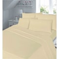 Pikkukuva 3 / 3: 4-osainen flanellilakanasetti (aluslakana, pussilakana, tyynyliinapari) Flanelli Single Latte Beige