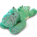 Miniatyrbilde 1 av 5: Vektet Angst Dinosaur Plysj Leketøy Kastepute/søt Dinosaur Utstoppede Dyr Dukke For Gutter Jenter-utmerket Green Dinosaur 50cm 19.7 inch
