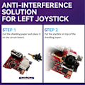 Miniatyrbillede 4 af 5: 2-pak til ROG Ally Joystick Udskiftning Hall Joystick til ROG Ally Gaming Håndholdt Reparationstilbehør