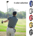 Miniatyrbild 2 av 5: 1 set Golfbollsväska Synlig design Dammtät dragkedja anti-scratch Slitbeständigt konstläder Portabel case Midjehållarväska Go White