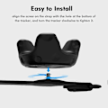 Miniatyrbillede 2 af 5: VR Tracking Bælte, Tracker Bælter og Håndfladestropper til Vive System Tracker Putters - Justerbare Bælter og