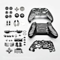Pikkukuva 2 / 5: Xbox One Elite Series 2 -ohjaimen korvaava kuori, ylä- ja alaosat, Lt Rt -painikkeet, Lb Rb -puskurin lisävarusteet, korjausosat -jie Only LBRBLTRT Set