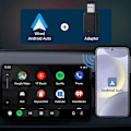 Miniatyrbild 4 av 5: Sladdlös Carplays Androids Auto Adapter Mini Kompakt Carplays Konverterare för SUV-fordon