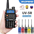 Miniatyrbillede 2 af 5: Uv5r Baofeng tovejsradio 136-174/400-520mhz 1800mah Walkie-talkie Bf-uv5r bærbar Ham Cb radiotransceiver 5r 5 farvemuligheder Only Replace Body