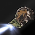 Pikkukuva 1 / 2: Camo-baseballlippis otsalampulla, kirkkaat LED-valot, unisex, miesten taskulamppulippis-hy Camouflage