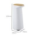Miniatyrbillede 2 af 5: Automatisk sæbedispenser genopladelig skumsæbedispenser til kontor skole Spray Style White