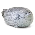 Miniatyrbild 3 av 5: Ny mjuk säl plyschleksak Chubby Blob Seal kudde stoppad bomull Djur mjuk barnleksak Grey A1
