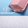 Miniatyrbillede 3 af 4: 50 stk Pink Mailer Poly Pearl Konvoluttaske til Boblekonvolut Mailer Kontoremballage Polstrede konvolutter til selvforsendelse 50PCS 18*23cm