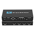Miniatyrbilde 4 av 4: 1mor 4k Hdmi Multi-viewer 4x1 Quad Screen Viewer 4in1 Sømløs Hdmi Switcher Switch