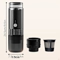 Pikkukuva 3 / 5: Mini Kannettava Espressokone Langaton Monikäyttöinen Kahvinkeitin Miehille Naisille
