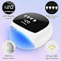 Miniatyrbilde 2 av 5: 80W UV LED Lampe for Gelnegler. Negletørker med Automatisk Sensor. 30/60/90/120s Timer