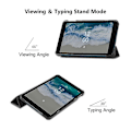 Pikkukuva 5 / 5: Enkay PU-nahkainen jalustakotelo Nokia T10 -tabletille